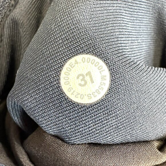 Lululemon ABC Pants Classic Warpstreme Mens Size 31x 30 Navy Blue Chino Stretch - Picture 6 of 6